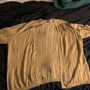 Sweater short sleeve jacket